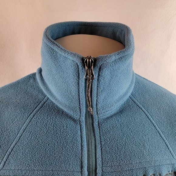 Columbia Jacket Womens Blue Fleece Full Zip Pockets Outdoors Gorpcore Light - Picture 2 of 10